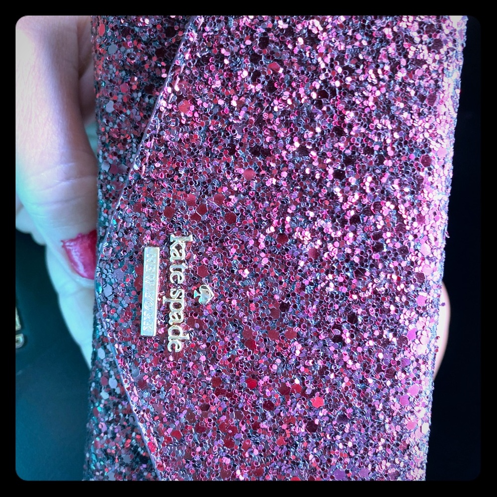 Kate spade limited glitter wallet